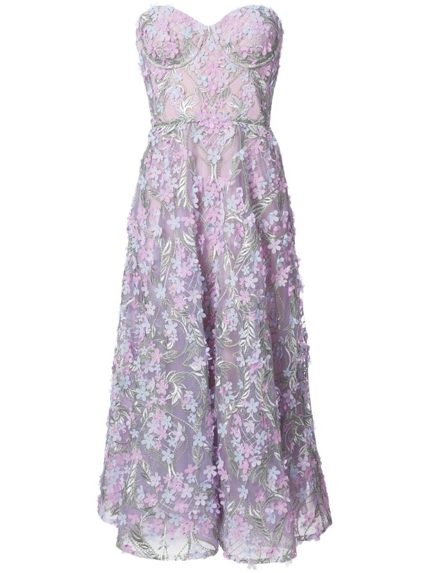 Fantasy Friday – Marchesa Notte Floral Gown – Picking the Day